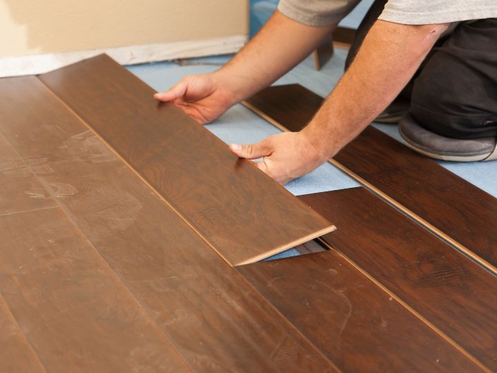 how to repair a swollen laminate floor without replacing the whole floor